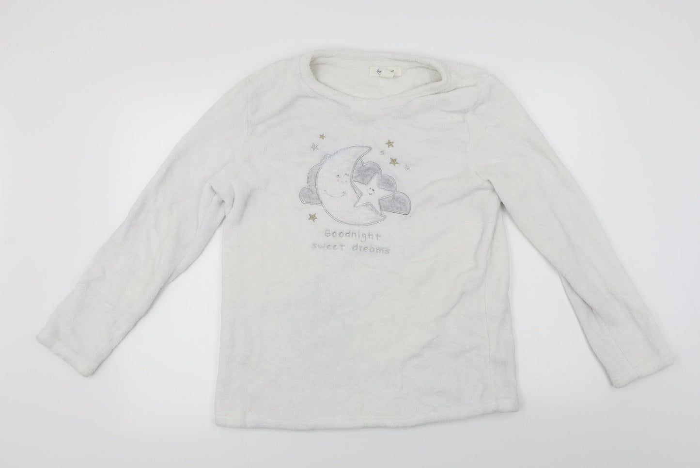 love to lounge    Womens White   Pullover Jumper Size M