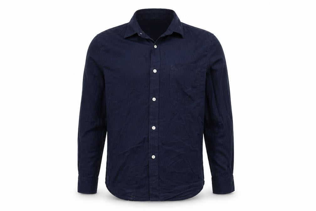 Burton  Mens Blue    Button-Up Size L