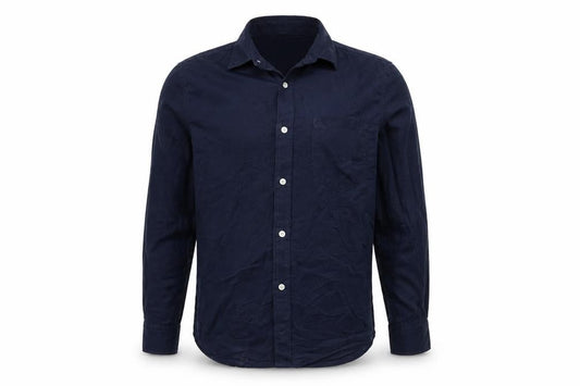 Burton  Mens Blue    Button-Up Size L