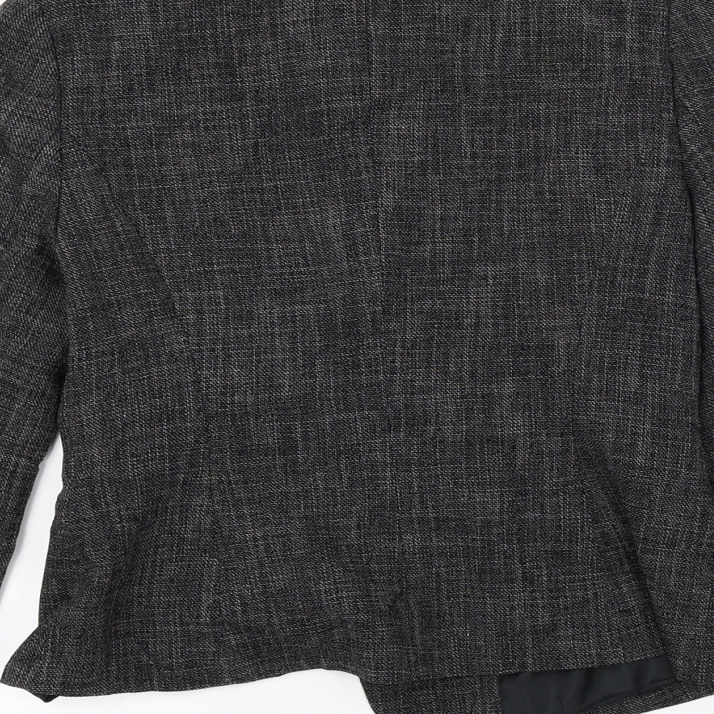 Precic  Womens Grey   Jacket Blazer Size 8