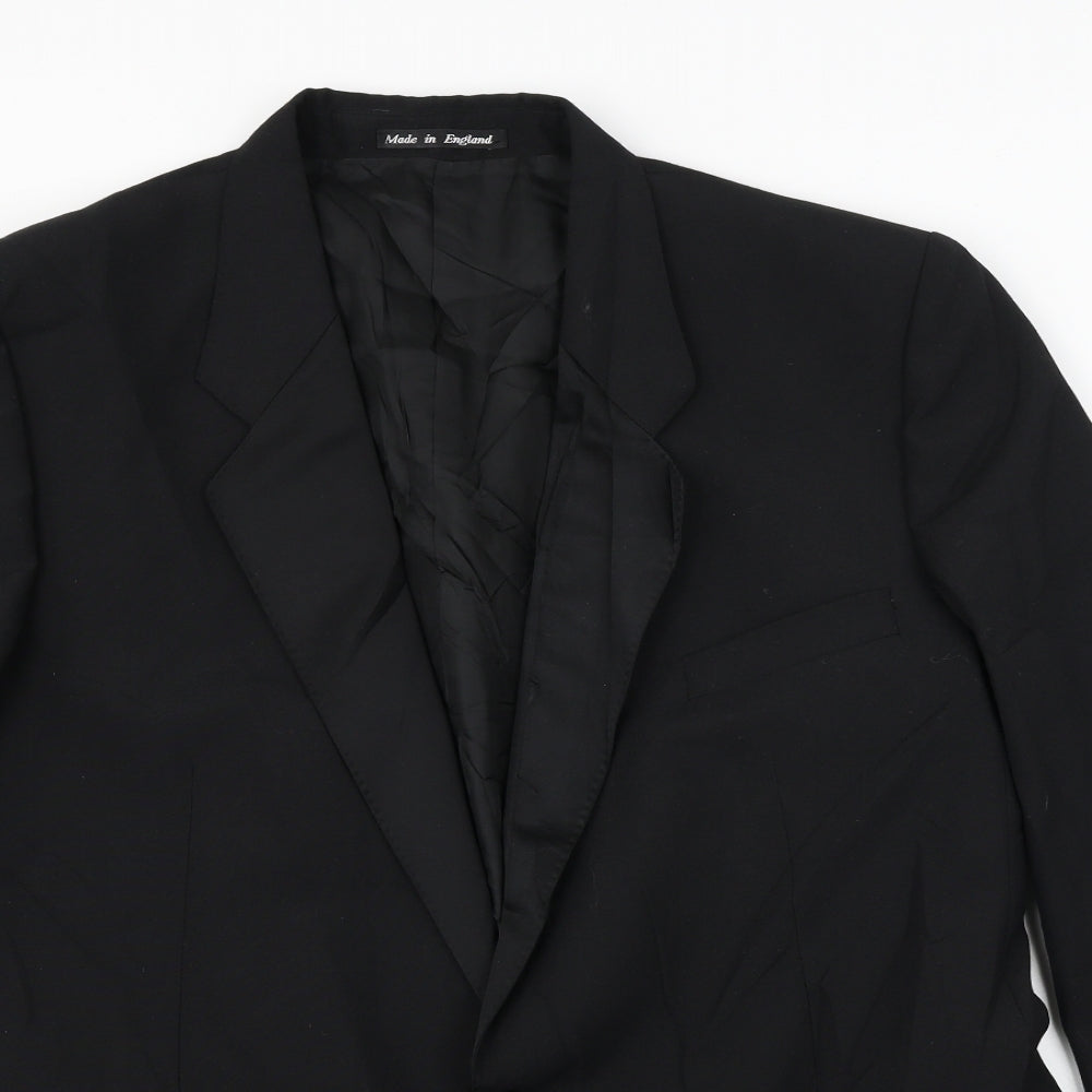 Chatsworth  Mens Black   Jacket Blazer Size 44