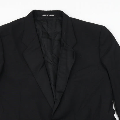 Chatsworth  Mens Black   Jacket Blazer Size 44