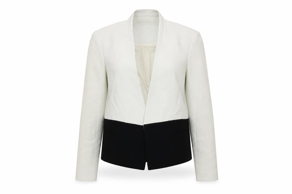 Topshop Womens White   Jacket Blazer Size 10