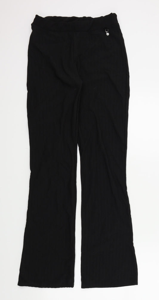 amarante Womens Black   Trousers  Size 12 L30 in