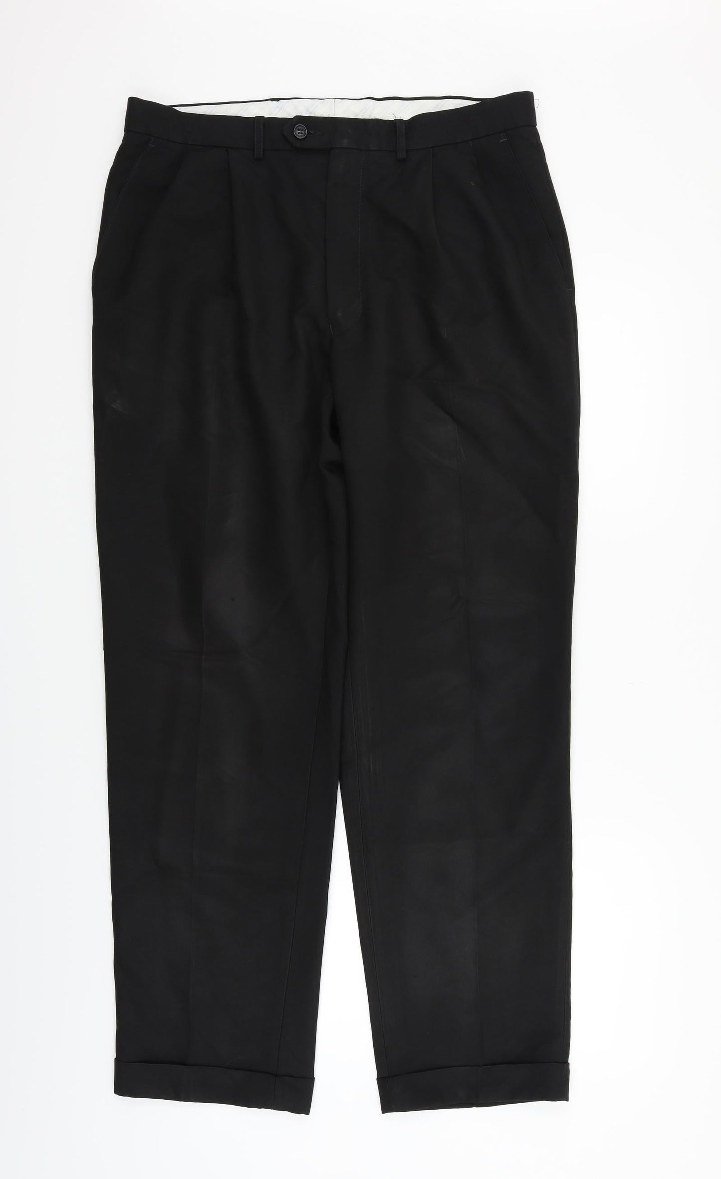 Marks and Spencer Womens Black   Trousers  Size 34 in L31 in