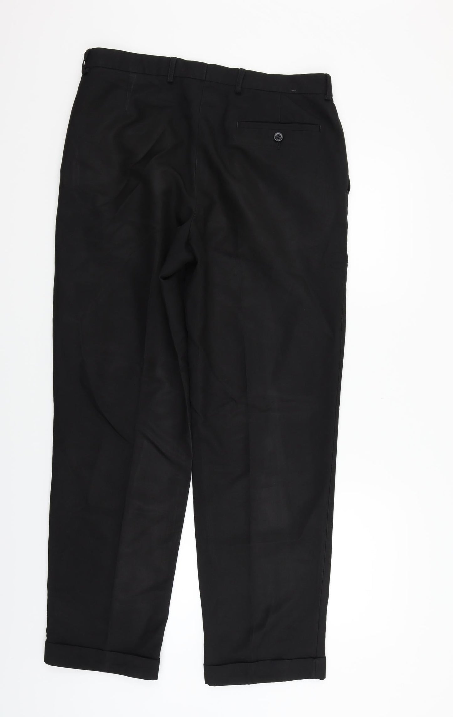 Marks and Spencer Womens Black   Trousers  Size 34 in L31 in