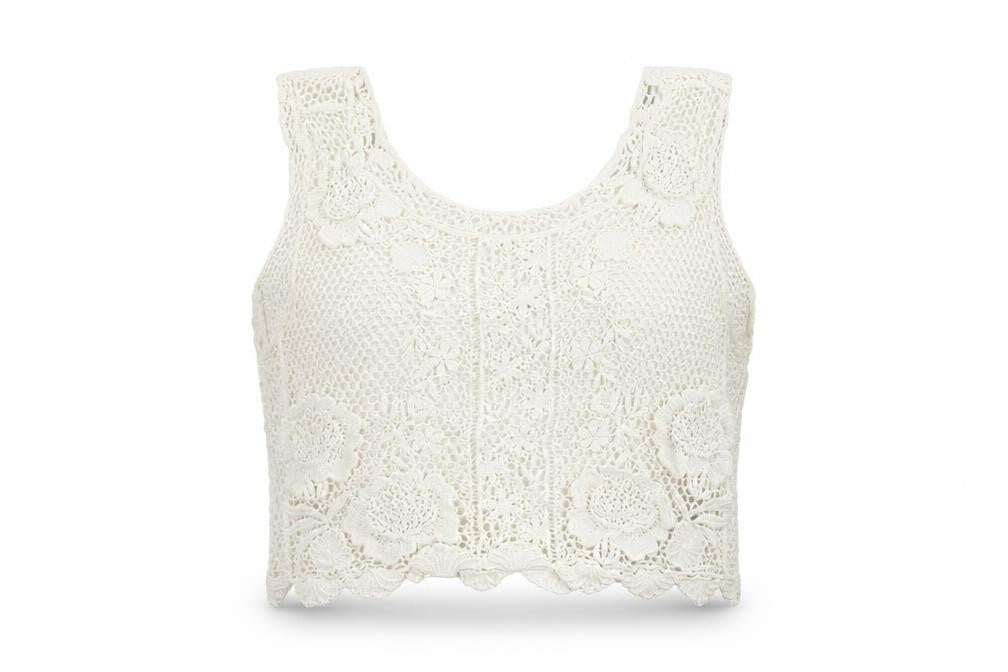 Cameo Rose Womens White Basic Tank Size M