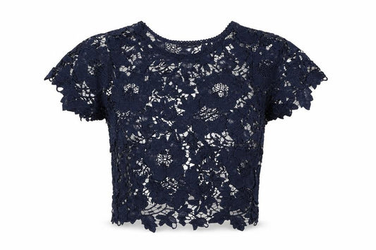 Atmosphere Womens Blue   Basic Blouse Size S  - open