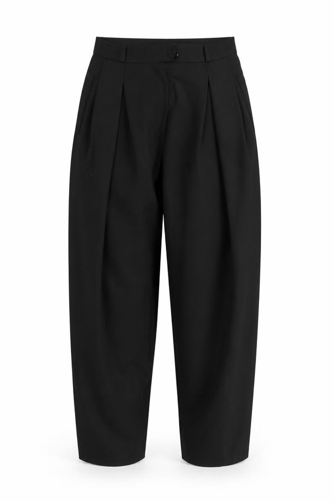 linge chouvati Womens Black   Trousers  Size 10 L28 in
