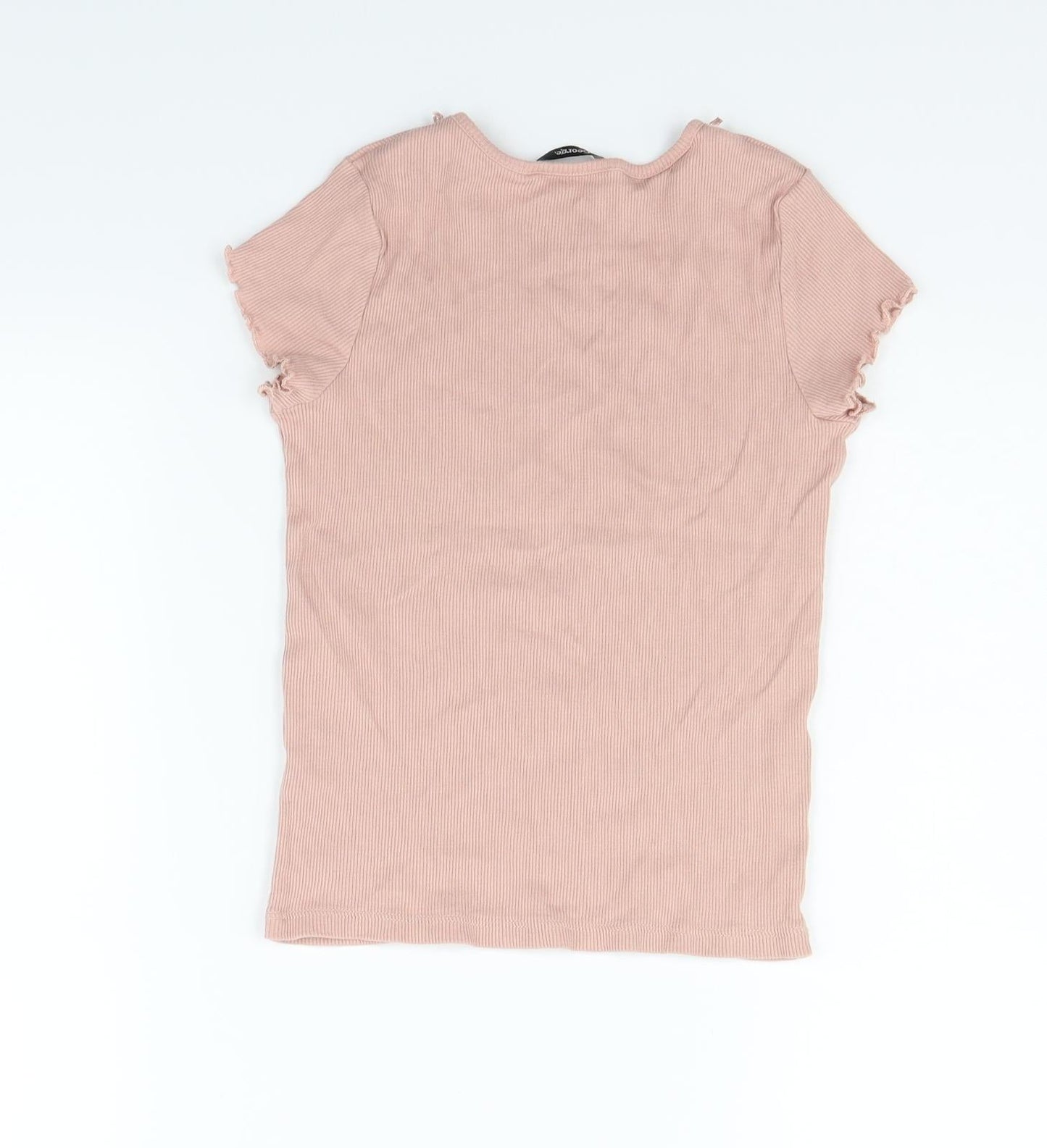 George Girls Pink   Basic T-Shirt Size 8-9 Years