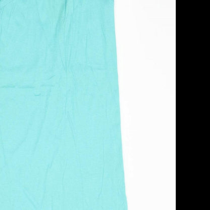 Brand and care label for Atmosphere women’s blue fit & flare, size UK 10