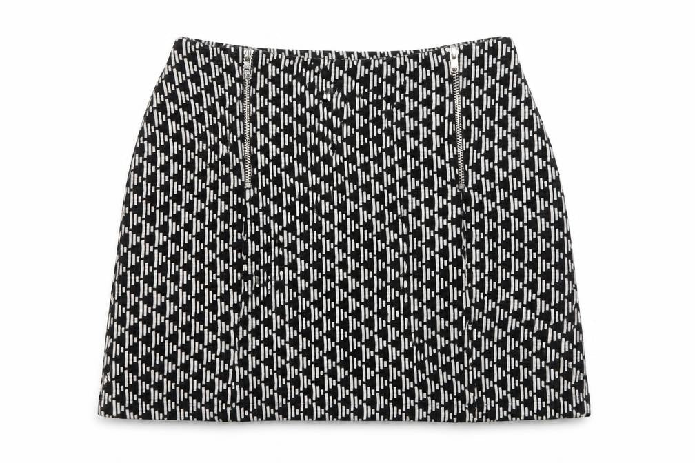 New Look Womens Black   A-Line Skirt Size 8