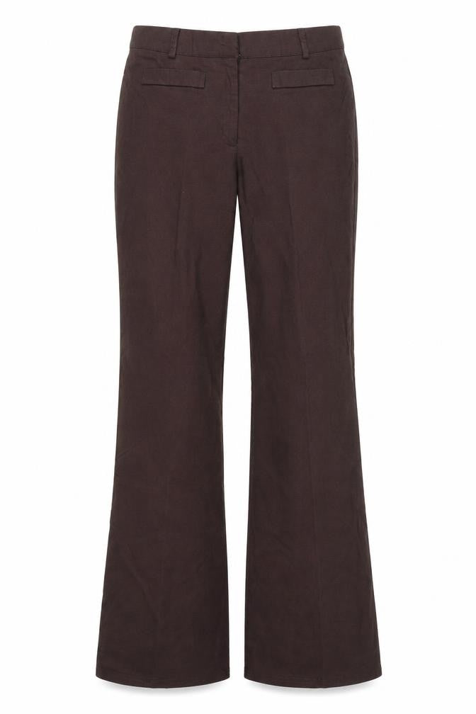 Ozone Womens Brown   Trousers  Size 28 L32 in