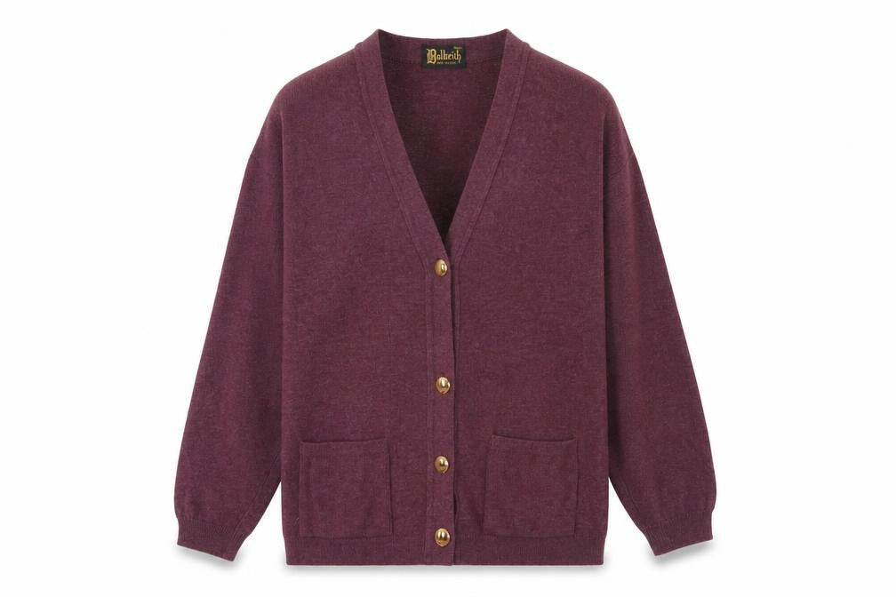 Dalkeith Womens Purple   Cardigan Jumper Size 36