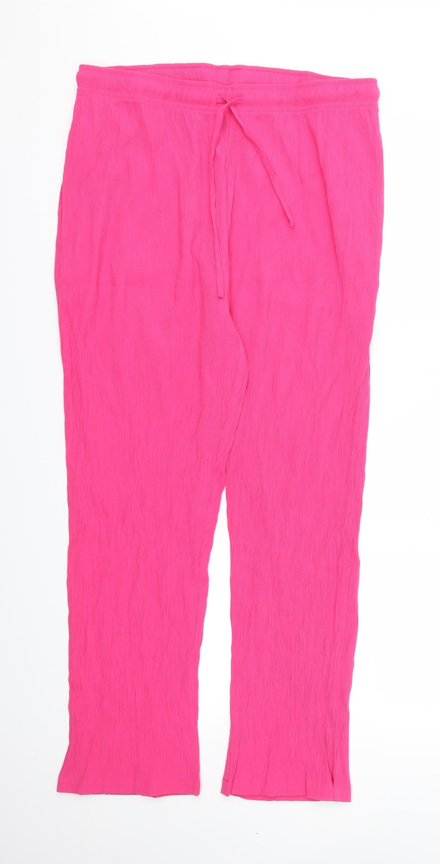 Damart Womens Pink   Jogger Trousers Size 20 L27 in - Stretch waistband