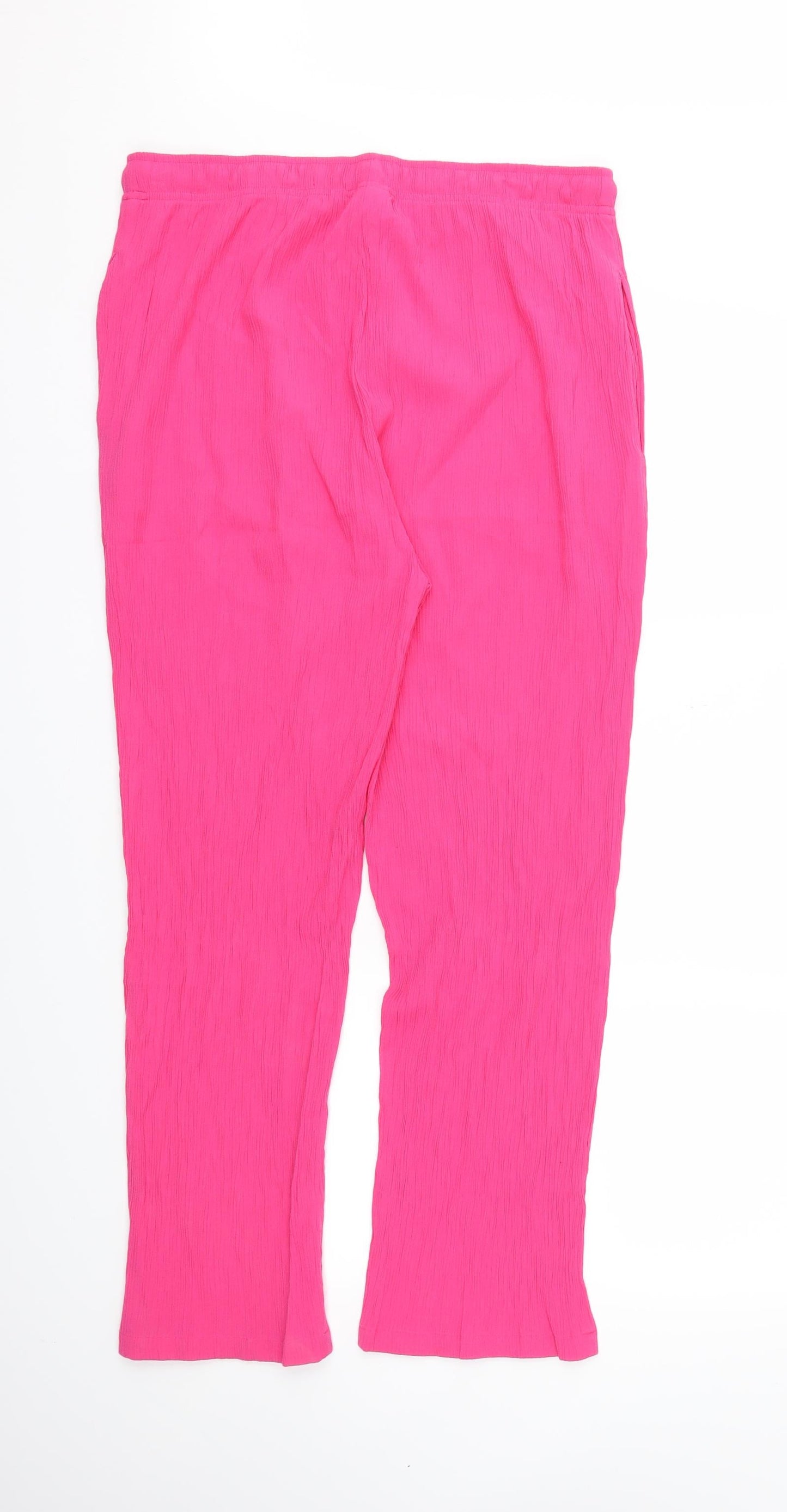 Damart Womens Pink   Jogger Trousers Size 20 L27 in - Stretch waistband