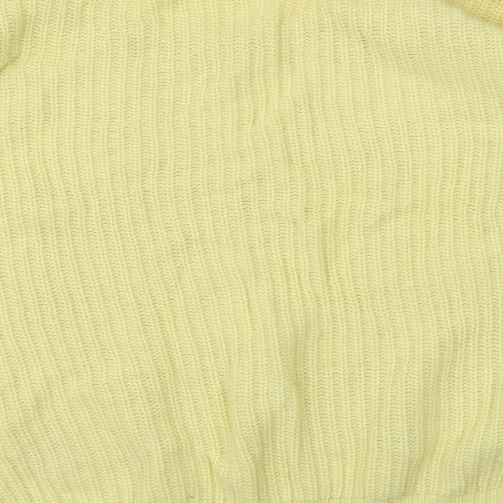 Topshop Womens Yellow   Pullover Jumper Size 10