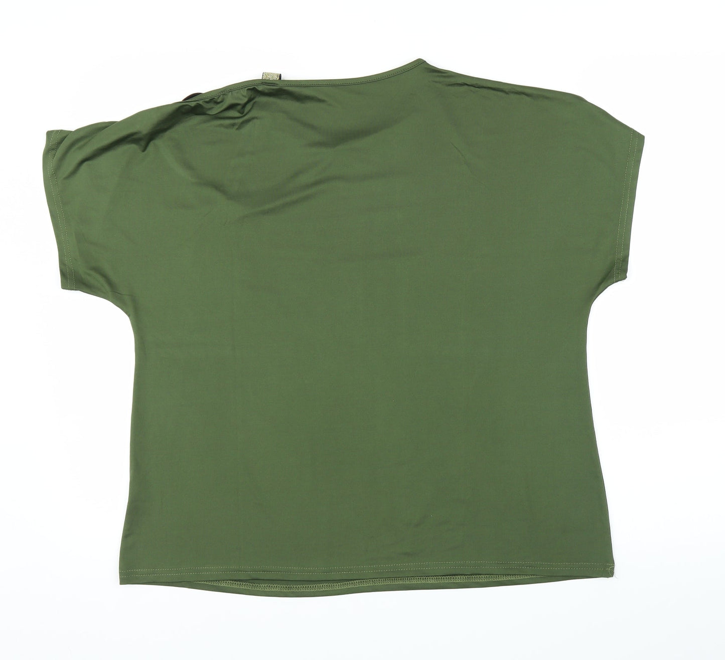 Preworn Womens Green   Basic Blouse Size 2XL