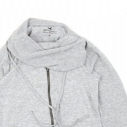 Irreverence Mens Grey   Pullover Jumper Size S