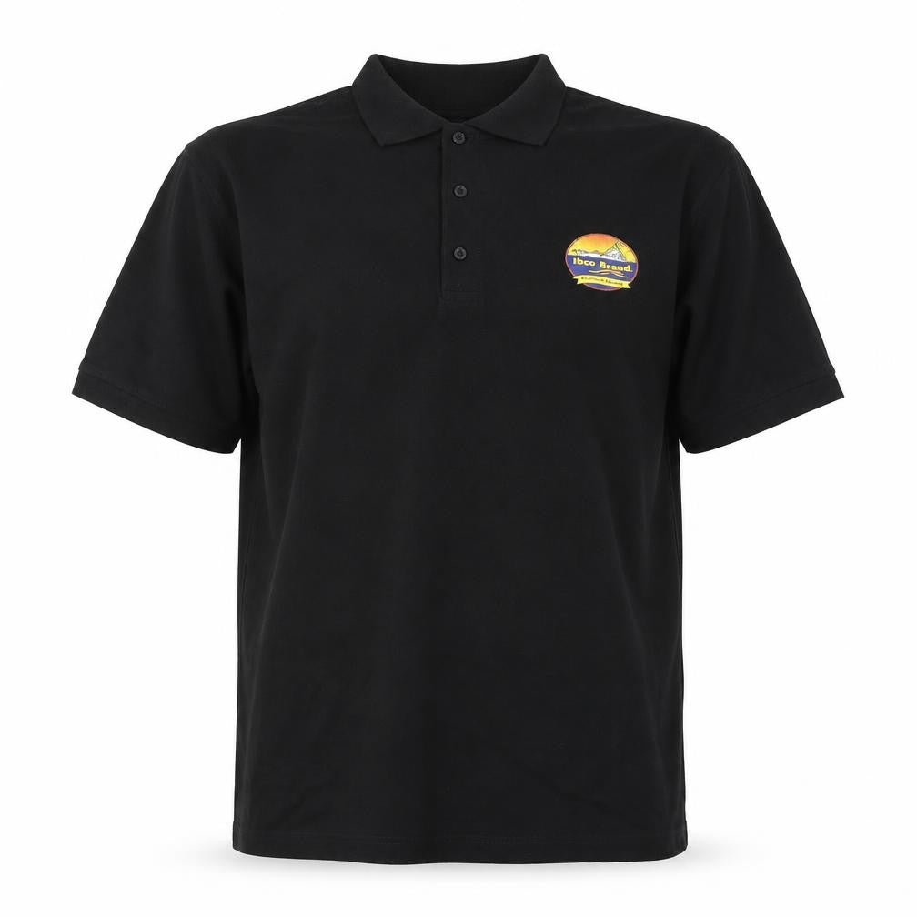 Seamark Mens Black    Polo Size M