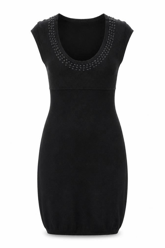 Preworn Womens Black   Sheath  Size M