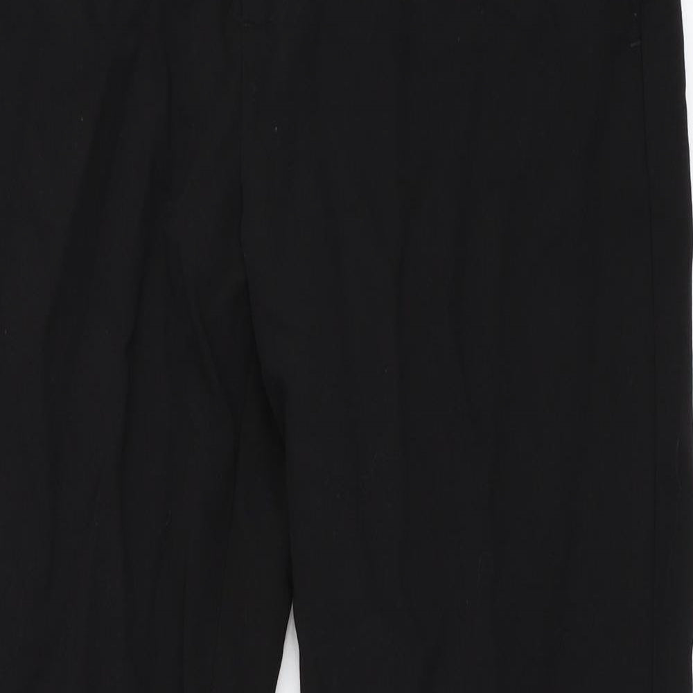 Stradivarius Womens Black   Trousers  Size 36 L26 in
