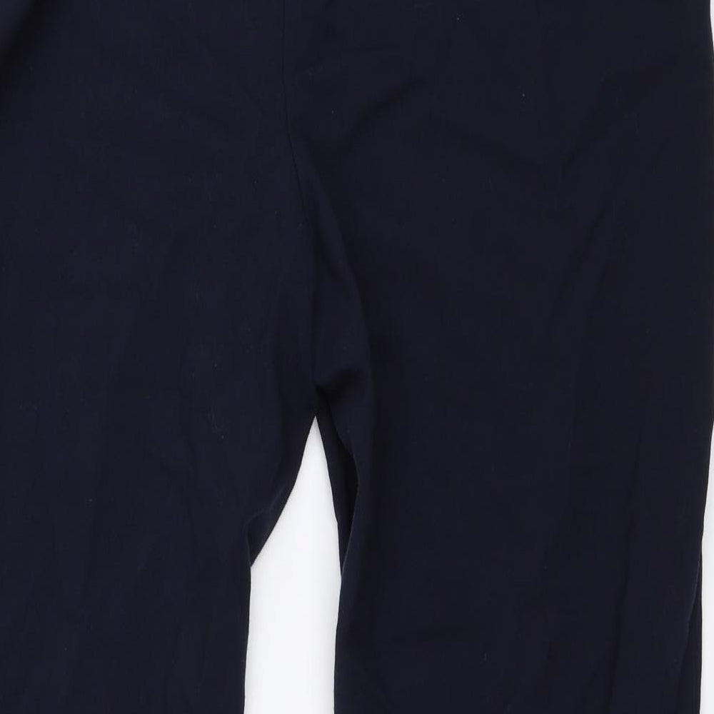 Marks and Spencer Womens Blue   Trousers  Size 14 L26.5 in