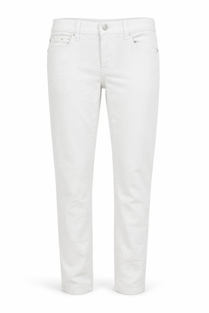 Gap Womens White  Denim Skinny Jeans Size 27 in L26 in