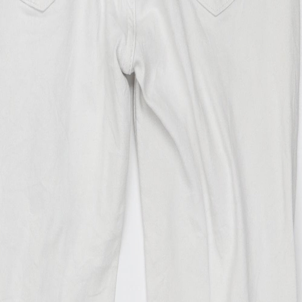 Gap Womens White  Denim Skinny Jeans Size 27 in L26 in