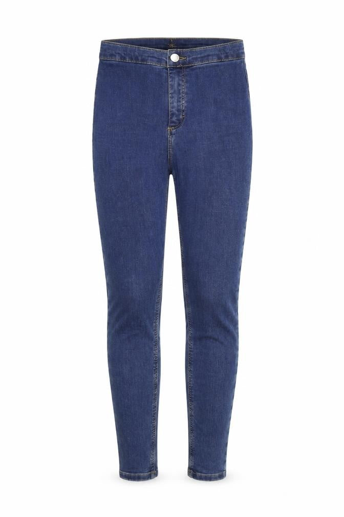 Topshop Womens Blue  Denim Skinny Jeans Size 26 in L32 in