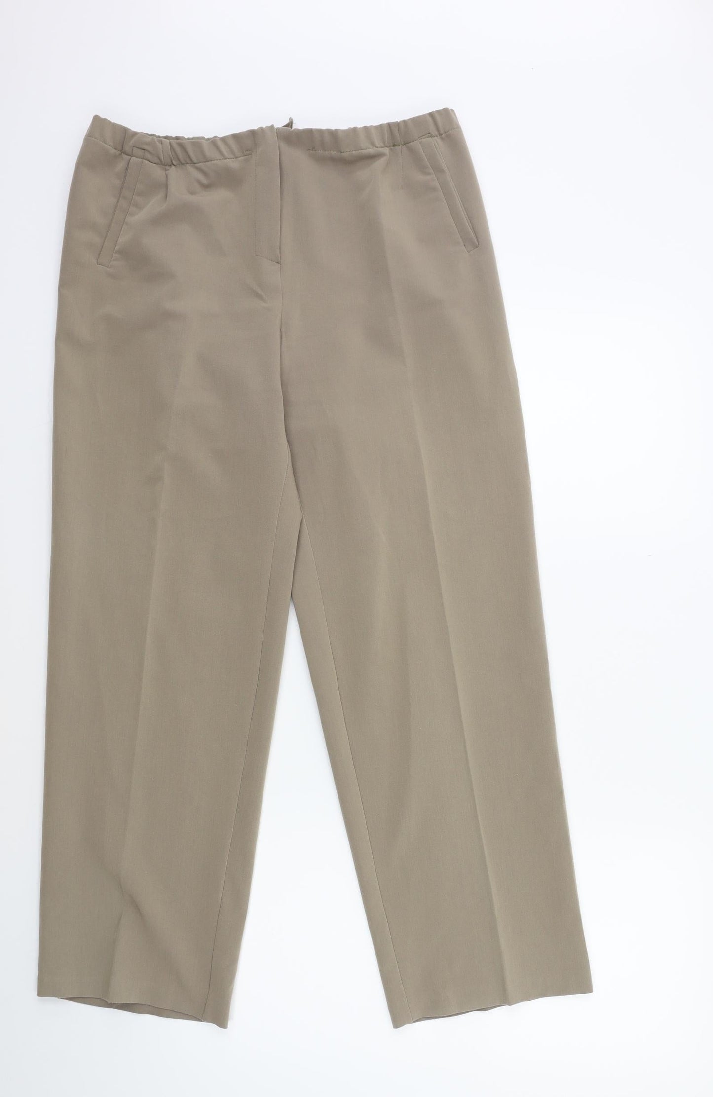 Preworn Womens Brown   Trousers  Size 32 in L28 in