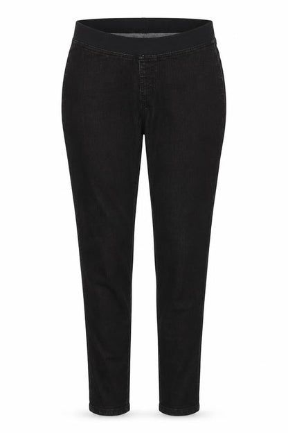 M2B Womens Black  Denim Jegging Jeans Size 10 L29 in