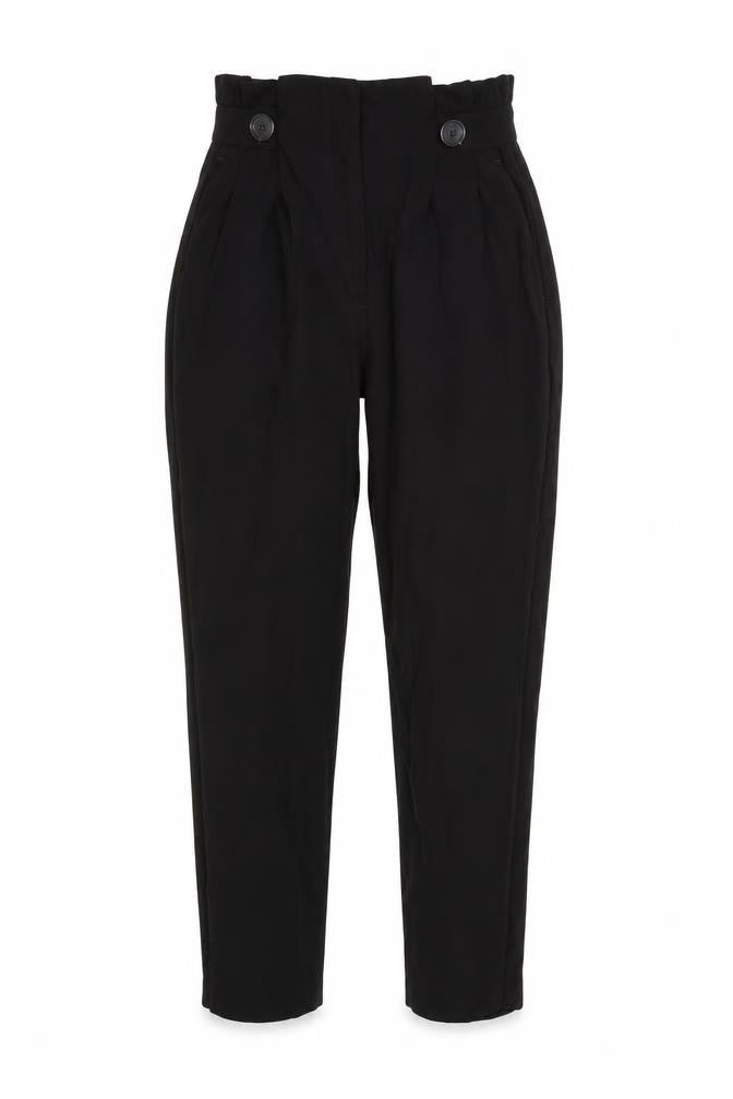 H&M Womens Black   Trousers  Size 8 L27 in