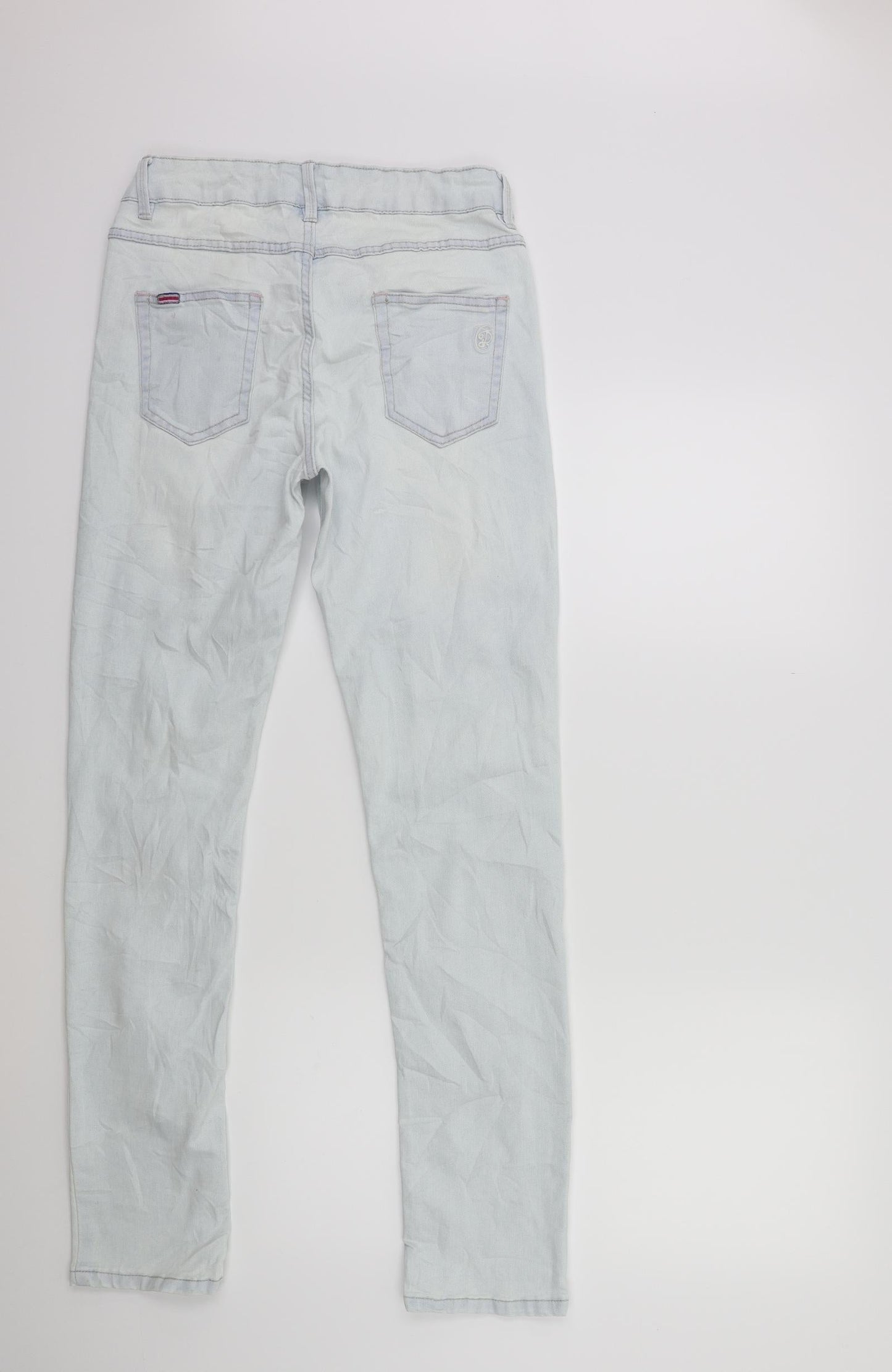 Cecilia Classics Womens Blue  Denim Skinny Jeans Size 10 L31 in
