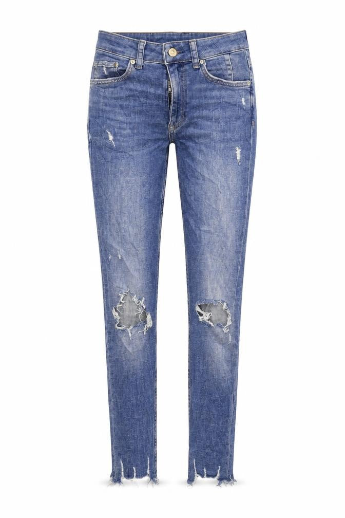 H&M Womens Blue  Denim Skinny Jeans Size 26 in L27 in