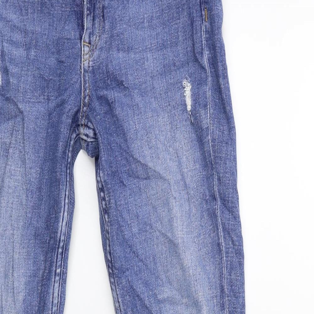 H&M Womens Blue  Denim Skinny Jeans Size 26 in L27 in