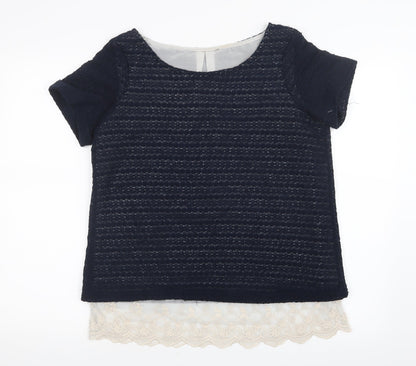 Next Womens Blue   Basic T-Shirt Size 12