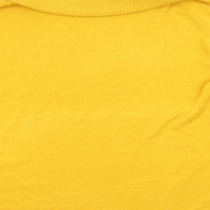 Preloved TU Womens Yellow  Knit Pullover Jumper Size 18 - Label