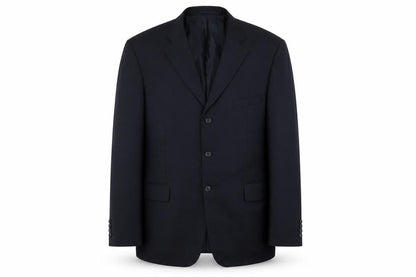 Armando Mens Blue Check  Jacket Suit Jacket Size XL