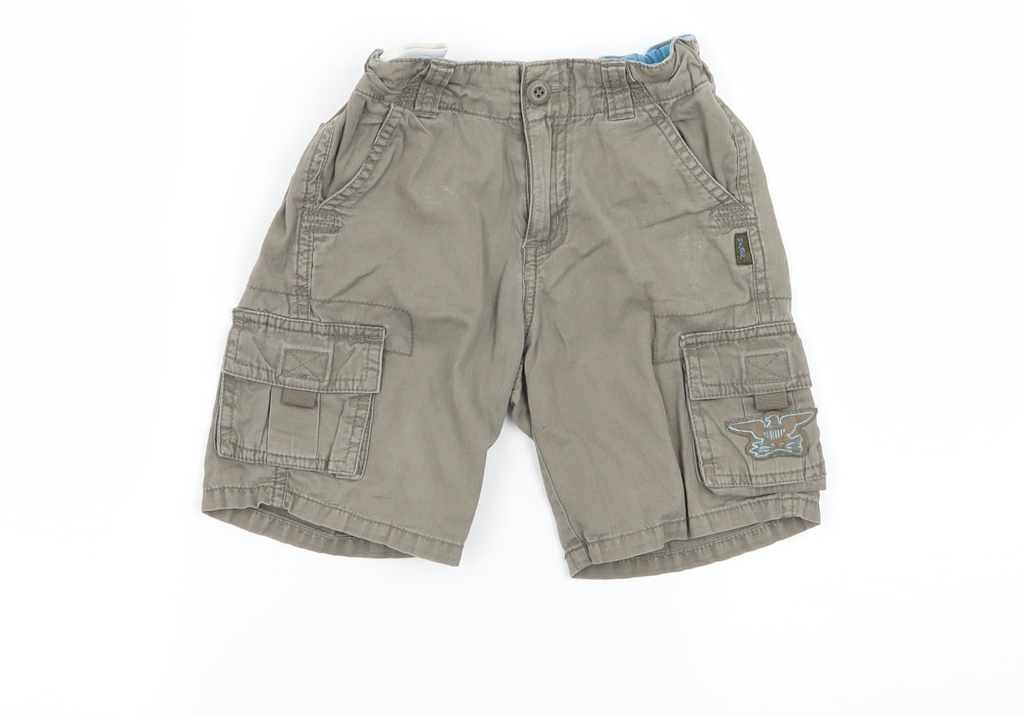Pumpkin Patch Boys Grey   Cargo Trousers Size 12-18 Months