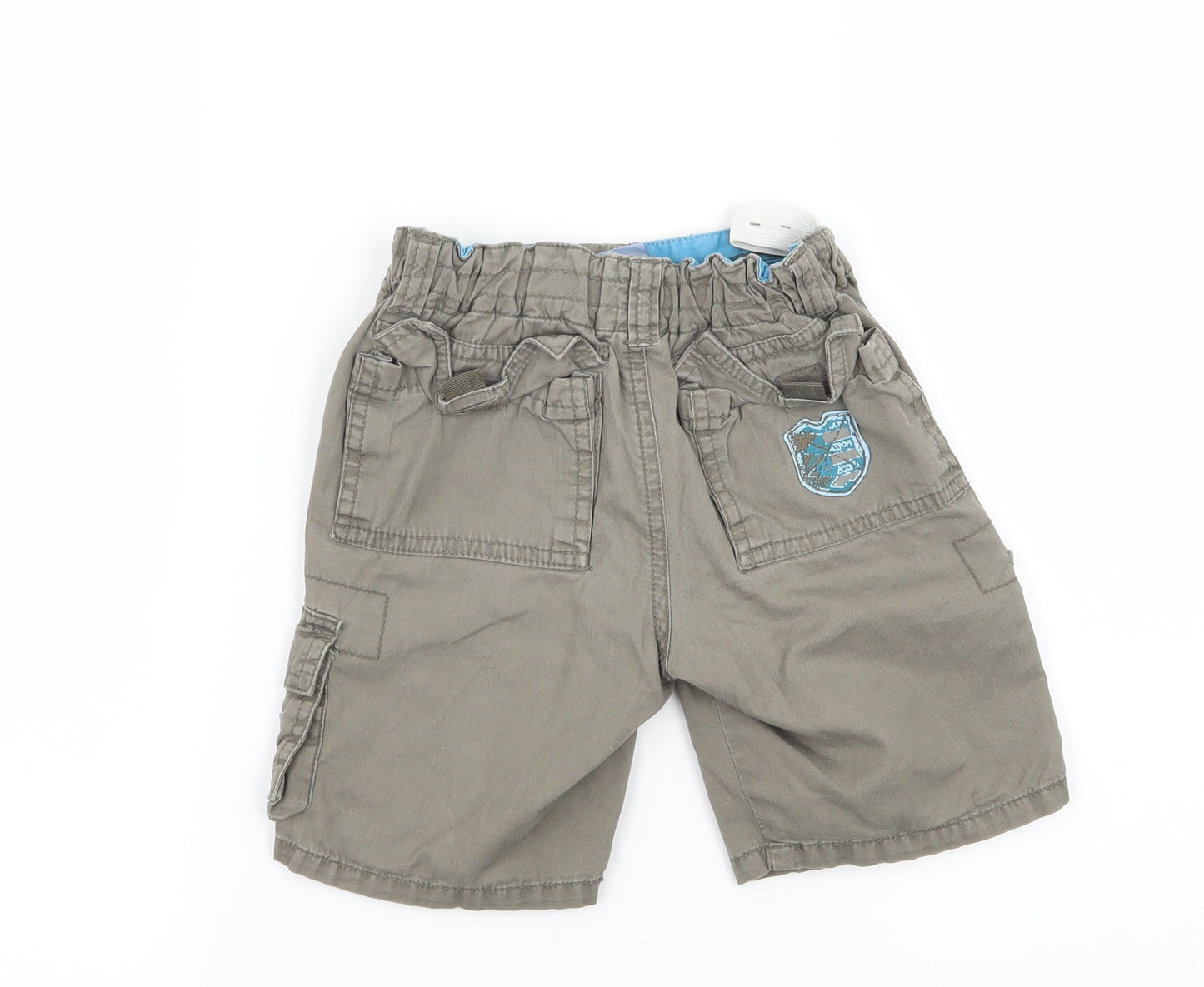 Pumpkin Patch Boys Grey   Cargo Trousers Size 12-18 Months