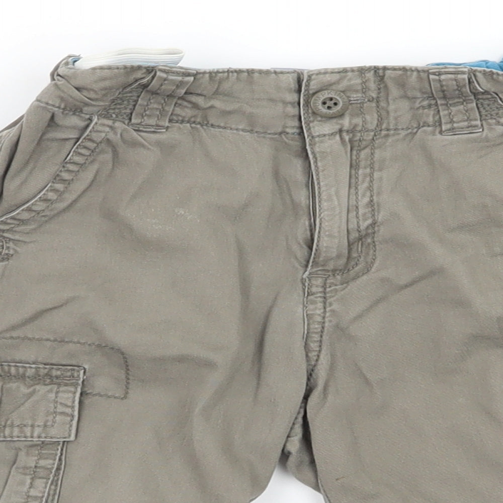 Pumpkin Patch Boys Grey   Cargo Trousers Size 12-18 Months