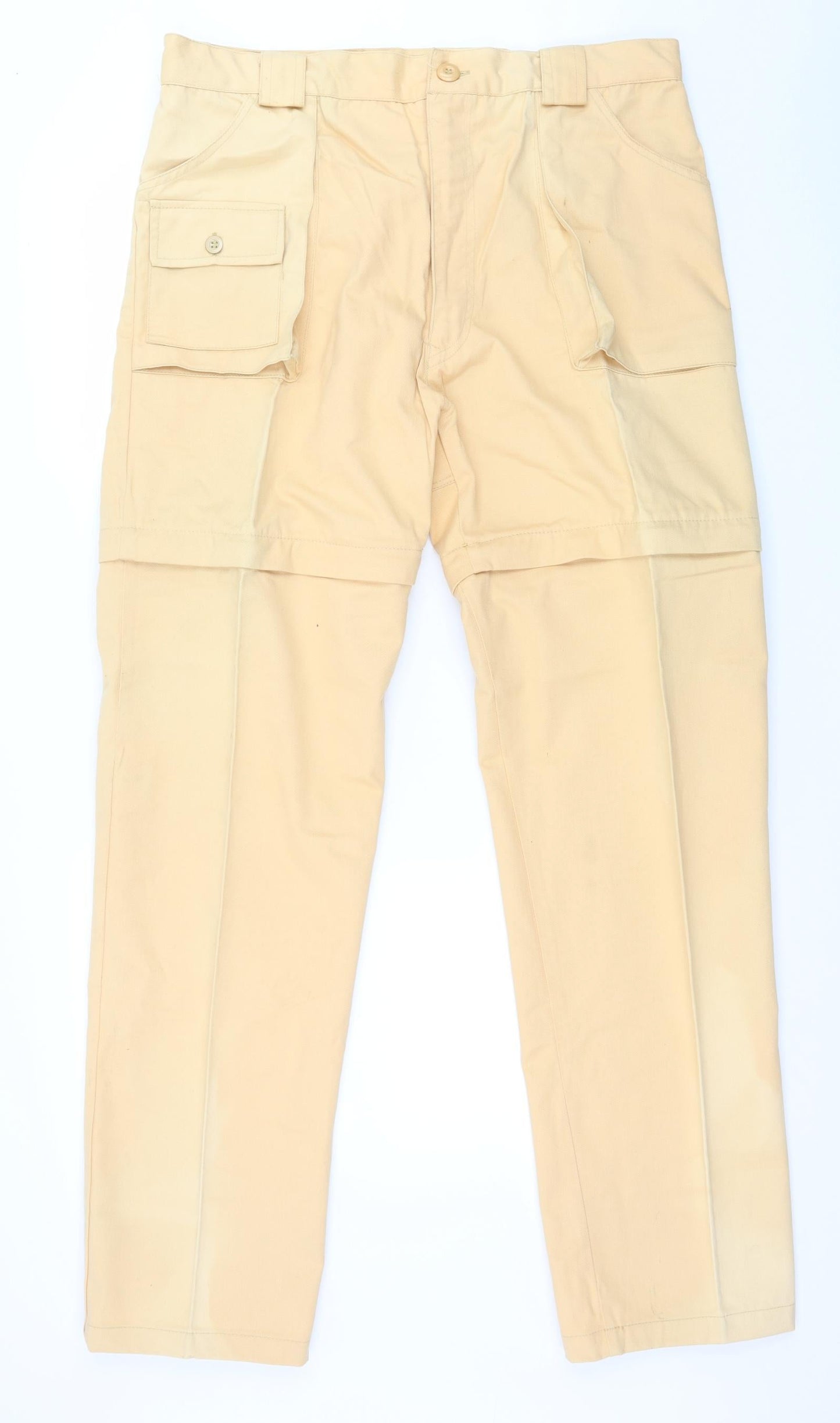 Preworn Womens Orange   Trousers  Size 36 in L33 in - Washed Out