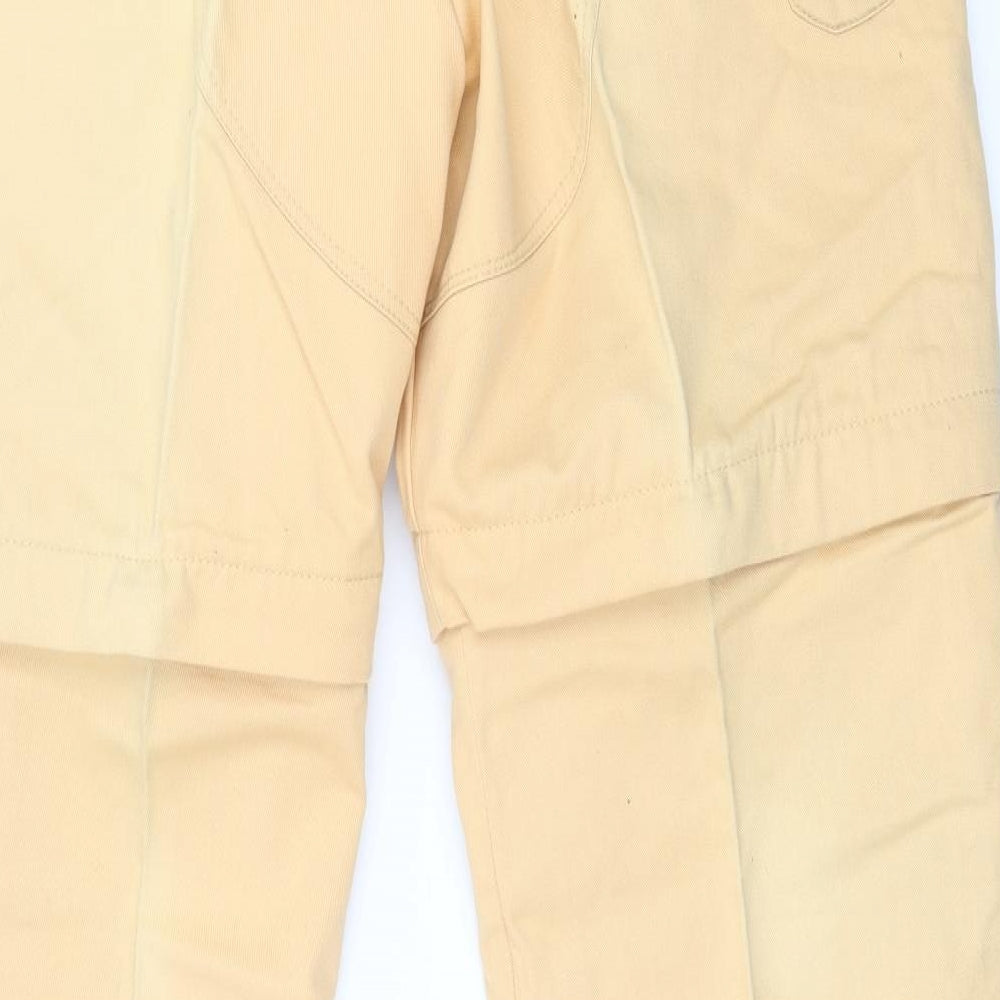 Preworn Womens Orange   Trousers  Size 36 in L33 in - Washed Out