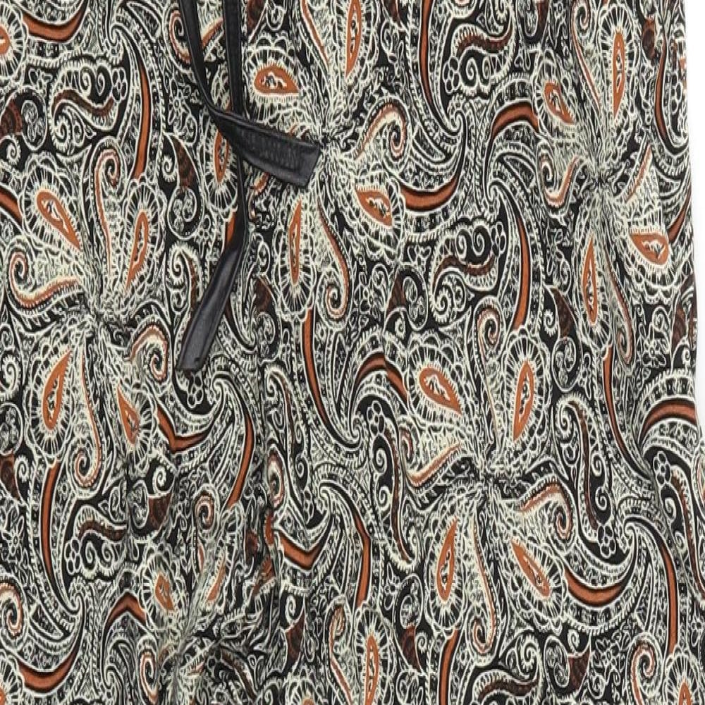 Preworn Womens Brown Paisley  Trousers  Size 27 in L27 in