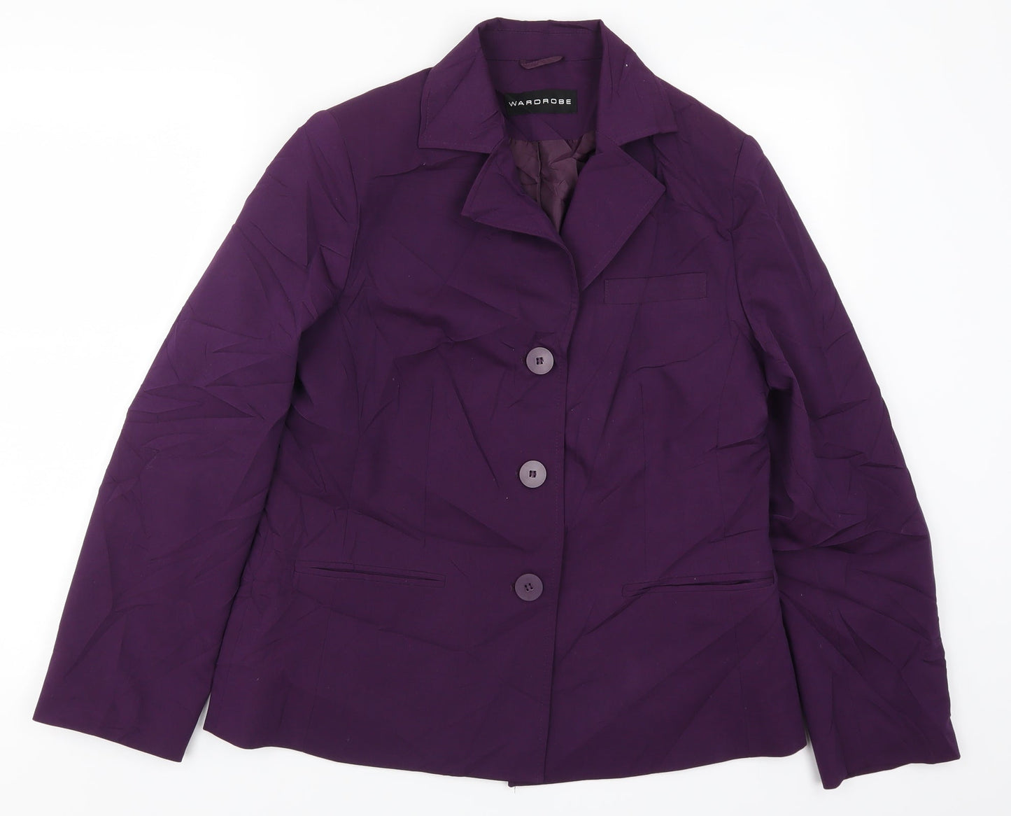 Wardrobe Womens Purple   Jacket  Size 12