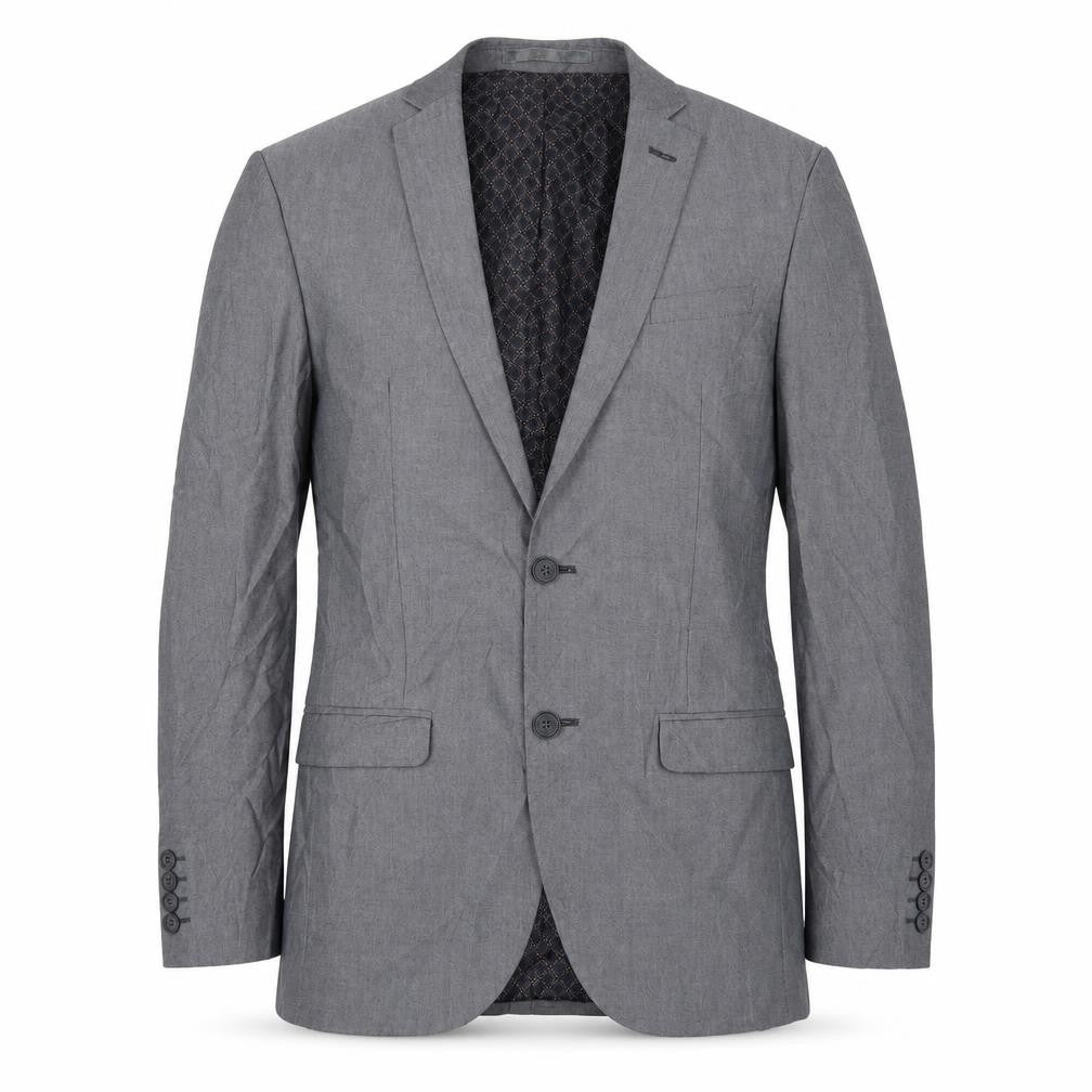 Limehaus Mens Grey   Jacket Suit Jacket Size 36