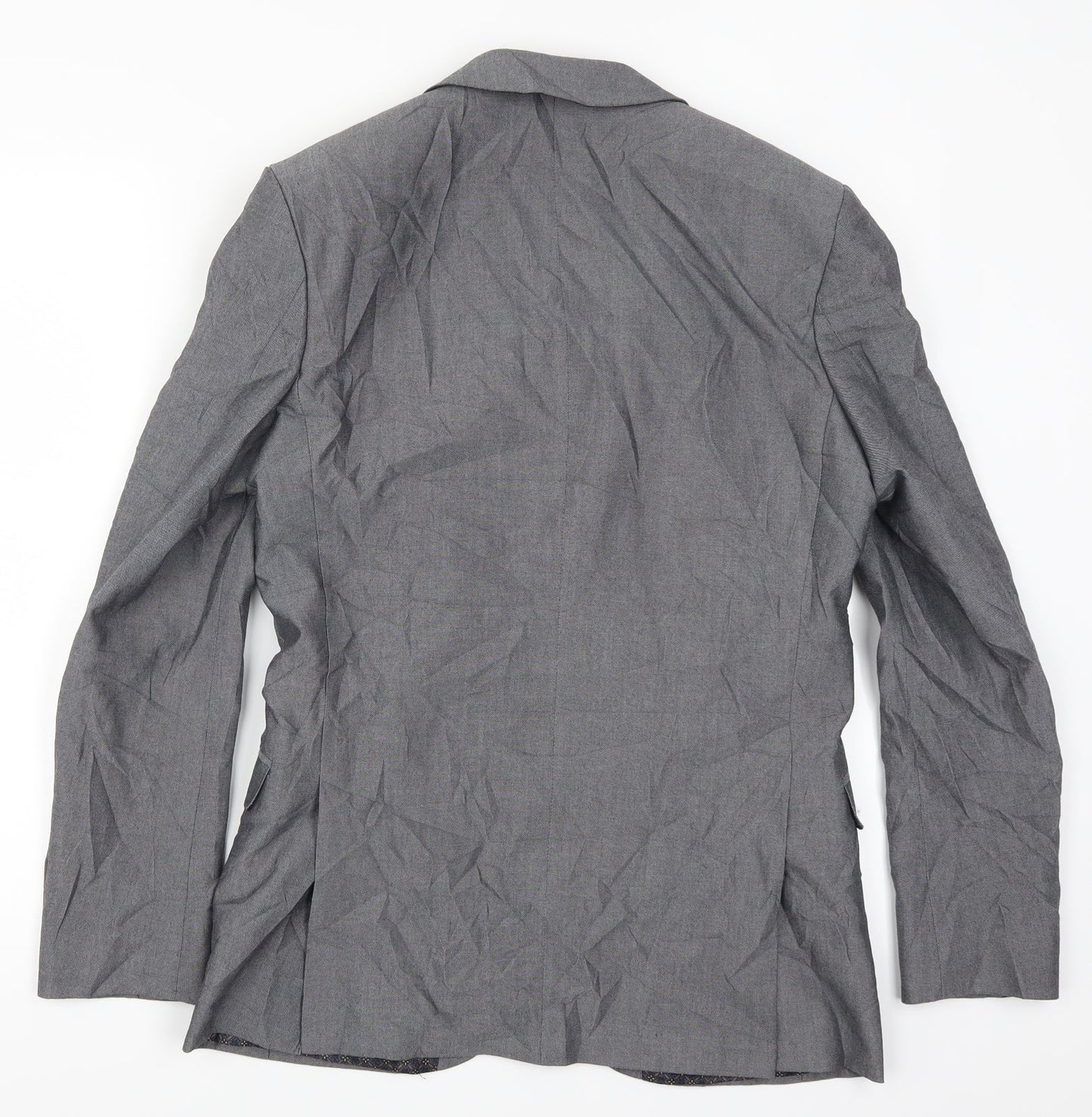 Limehaus Mens Grey   Jacket Suit Jacket Size 36
