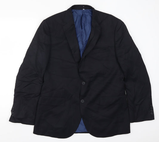 Marks and Spencer Mens Blue   Jacket Suit Jacket Size 40