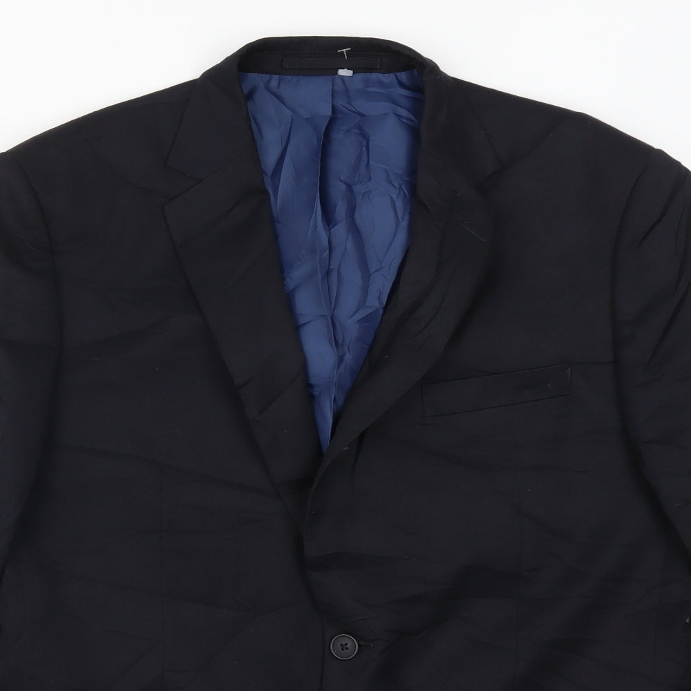Marks and Spencer Mens Blue   Jacket Suit Jacket Size 40